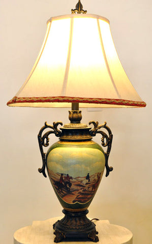 Urn-Style Table Lamp