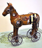 Folk Art Tin Horse