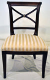 Pair Regency Style Side Chairs