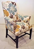 Floral Accent Arm Chair